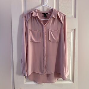 H&M Dusty Rose Blouse